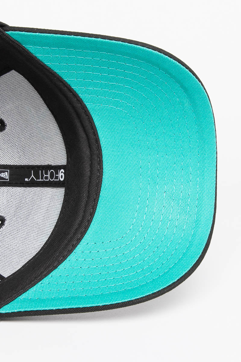 LA Dodgers Turquoise Kids 9Forty A-Frame Snapback