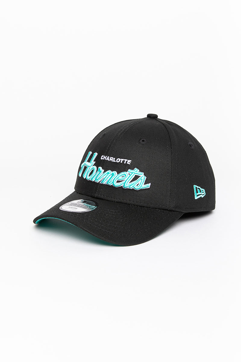 Charlotte Hornets Turquoise Kids 9Forty A-Frame Snapback