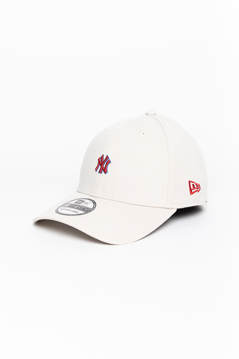 NY Yankees Stone Mini Logo 39Thirty Stretch Fit Cap
