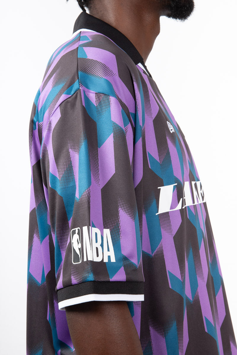 LA Lakers Soccer V-Neck Tee