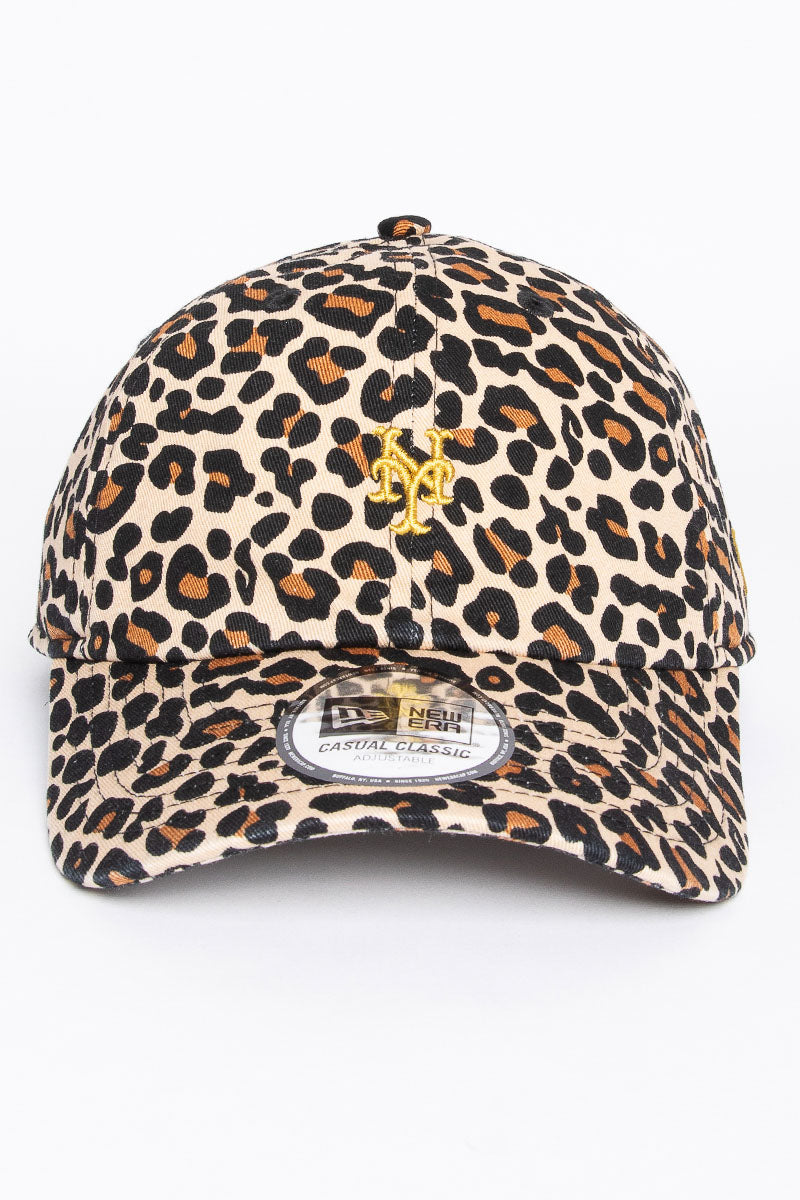 New York Mets Leopard Print Casual Classic Strapback
