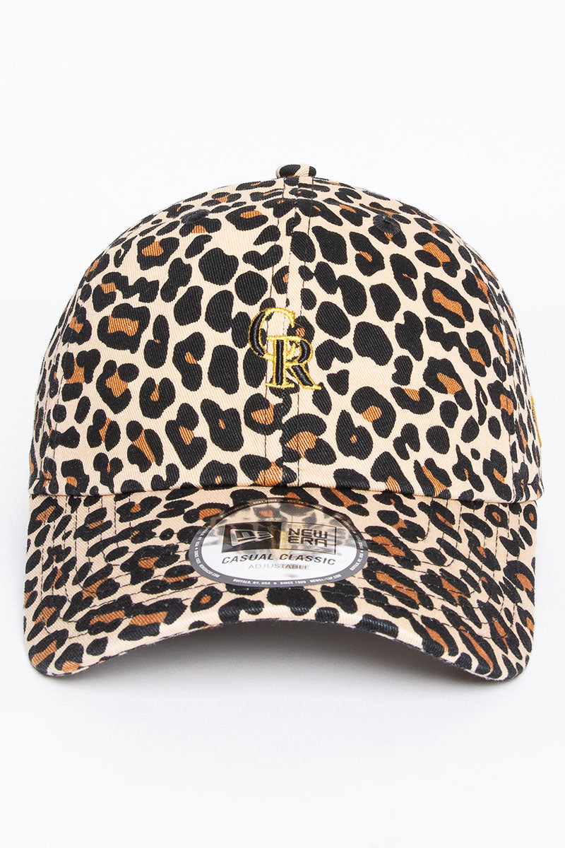Colorado Rockies Leopard Print Casual Classic Strapback
