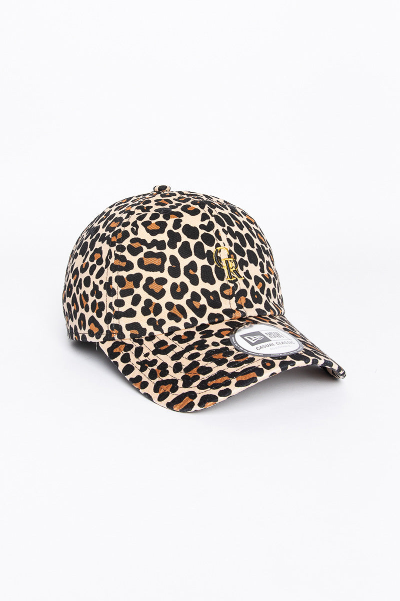 Colorado Rockies Leopard Print Casual Classic Strapback