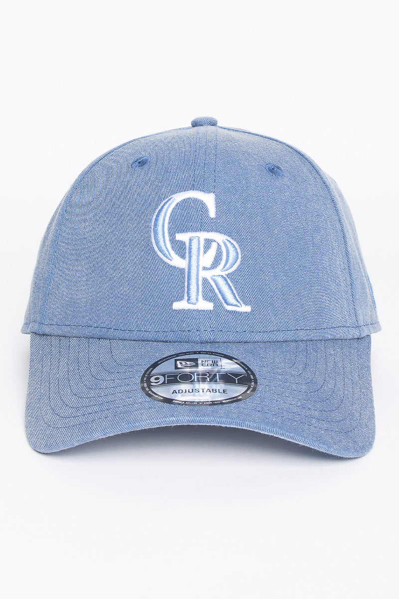 Colorado Rockies 9Forty Washed Marlin Snapback