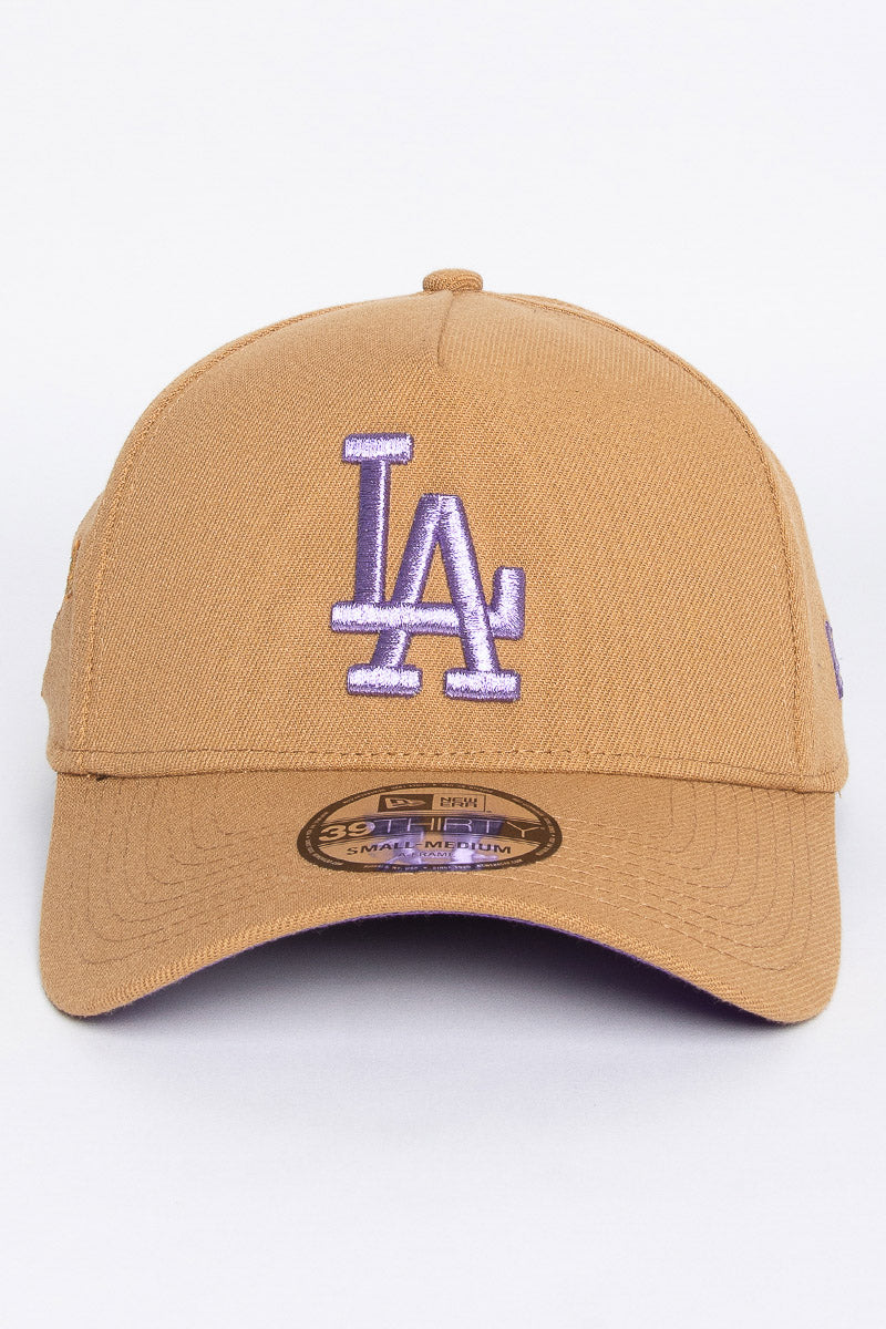 LA Dodgers 39Thirty A-Frame Metallic Violet Stretch Fit