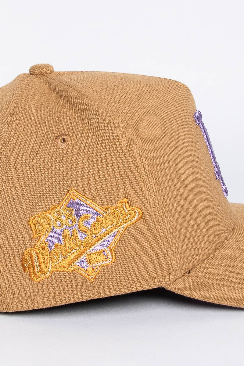 LA Dodgers 39Thirty A-Frame Metallic Violet Stretch Fit