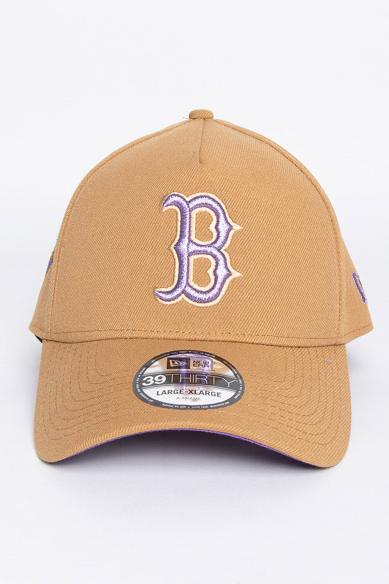 Boston Red Sox 39Thirty A-Frame Metallic Violet Stretch Fit