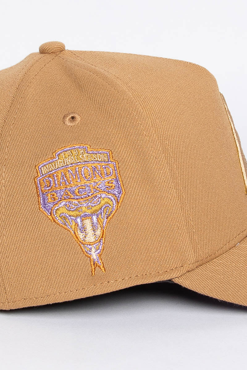 Arizona Diamondbacks 39Thirty A-Frame Metallic Violet Stretch Fit