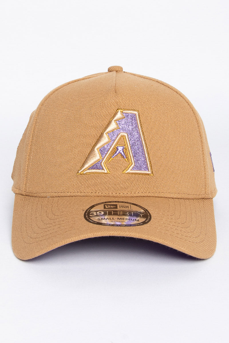 Arizona Diamondbacks 39Thirty A-Frame Metallic Violet Stretch Fit