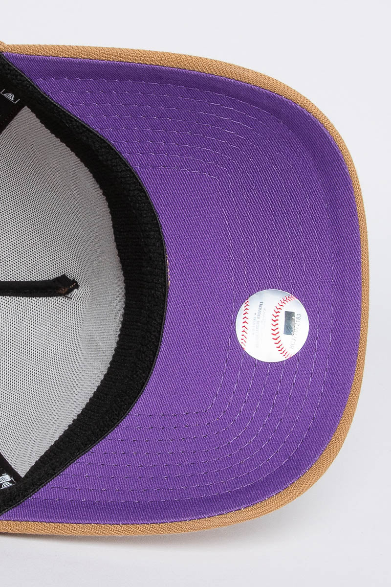 Arizona Diamondbacks 39Thirty A-Frame Metallic Violet Stretch Fit