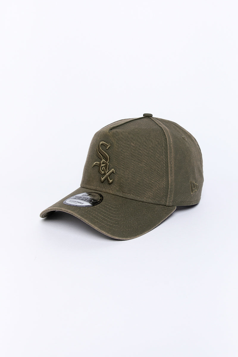 9Forty Chicago White Sox Olive Wash Cap
