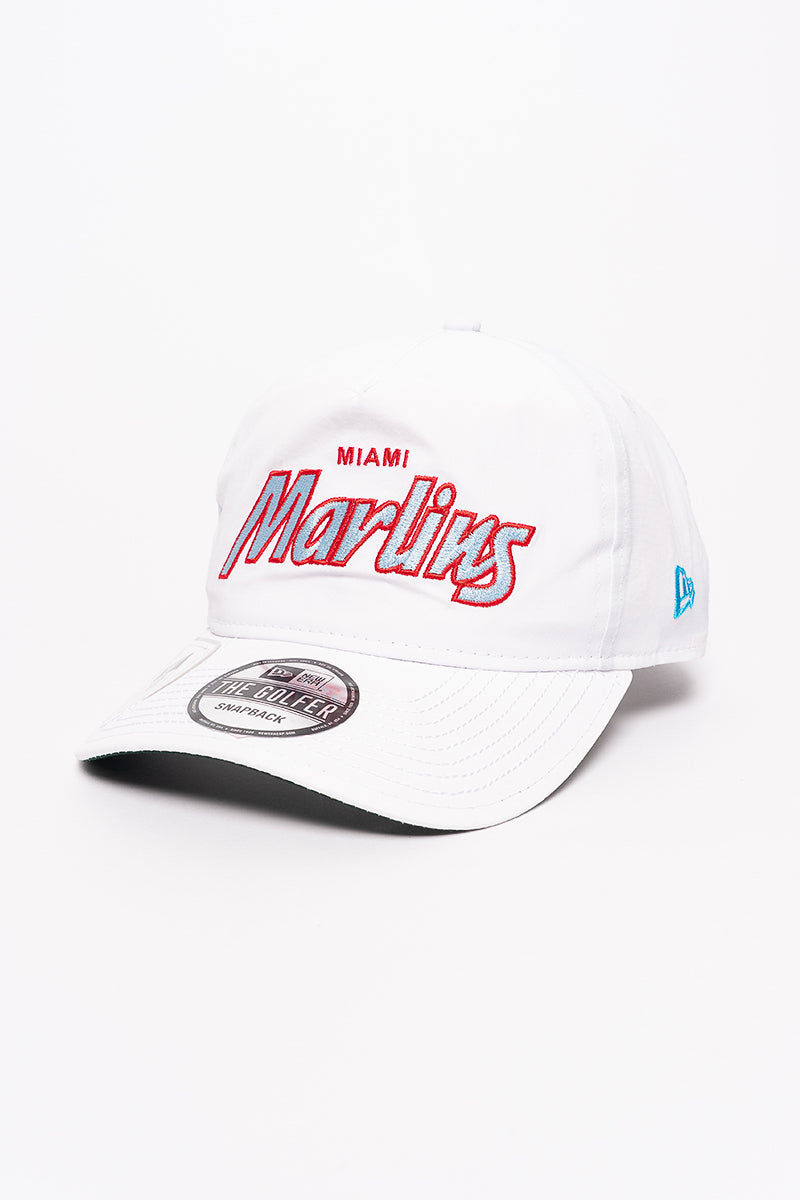 Miami Marlins Retro Script Golfer Cap