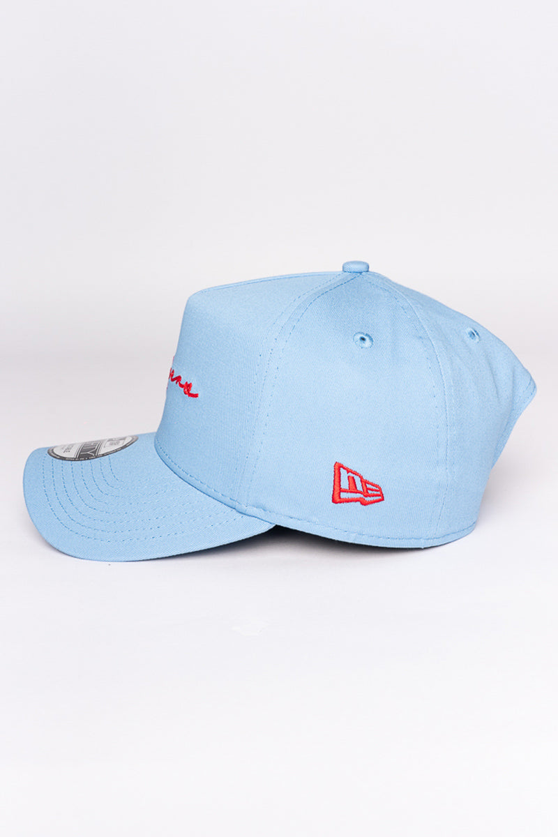 New York Yankees Red Script 9Forty A-Frame Snapback