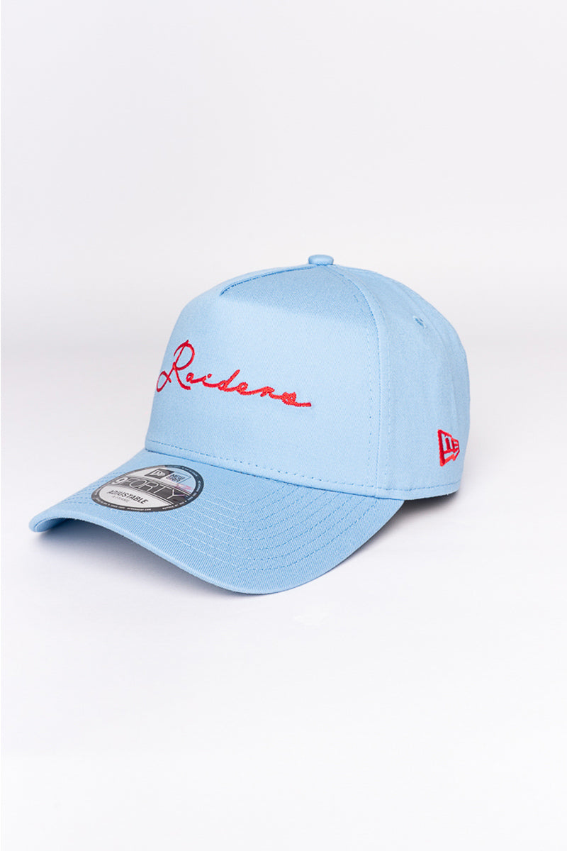 Las Vegas Raiders Red Script 9Forty A-Frame Snapback