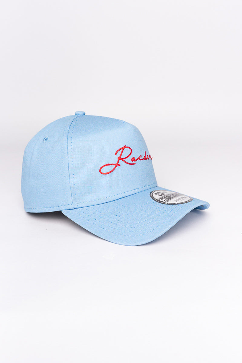 Las Vegas Raiders Red Script 9Forty A-Frame Snapback