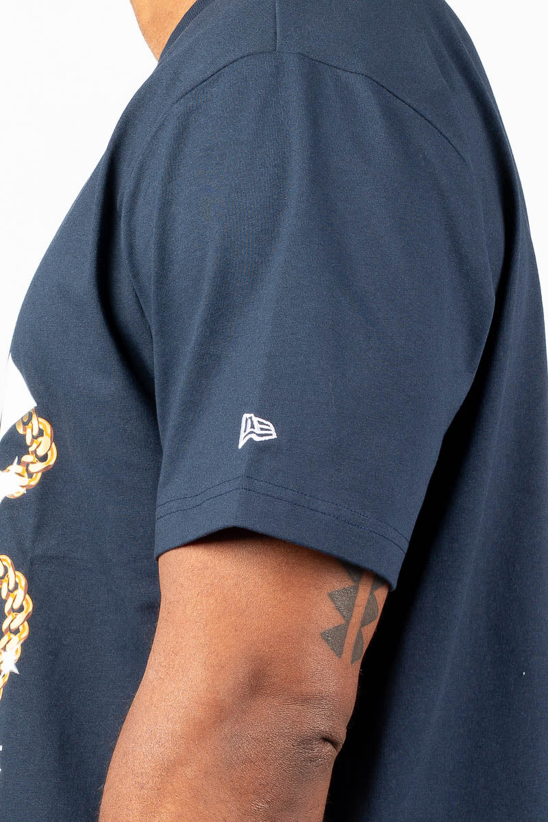NY Yankees Golden Chain Tee - Mens