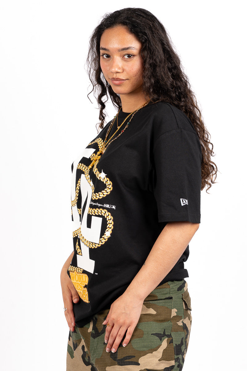 LA Dodgers Golden Chain Tee - Womens