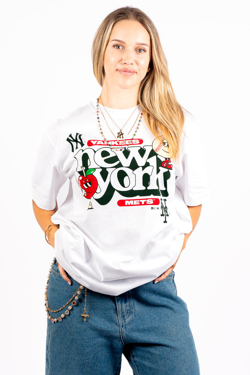 NY Yankees Souvenir Tee - Womens