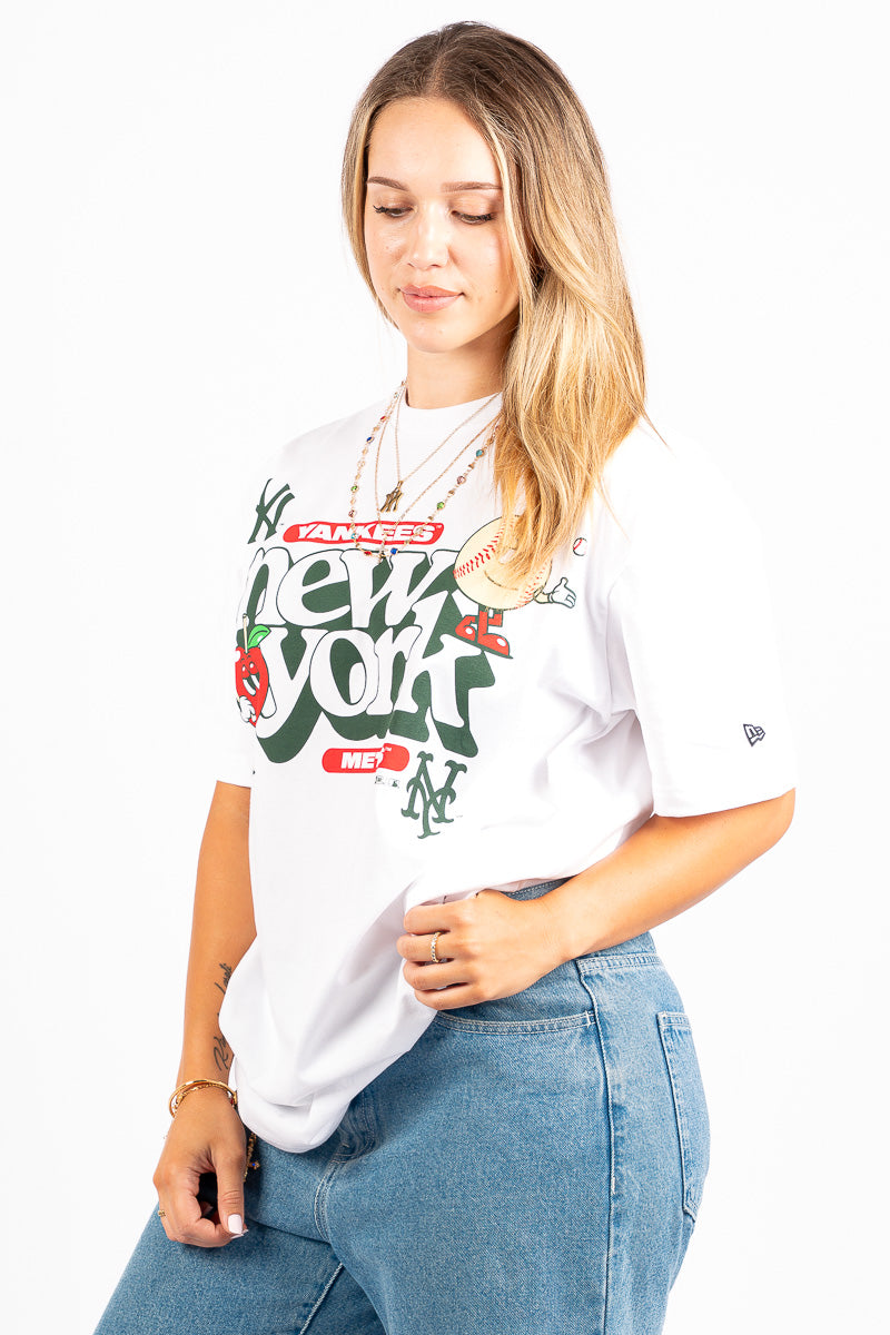 NY Yankees Souvenir Tee - Womens