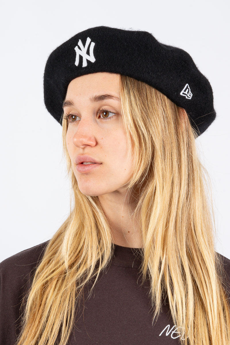 NY Yankees Wool Beret