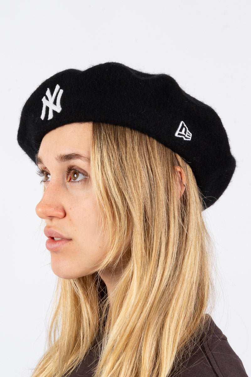 NY Yankees Wool Beret