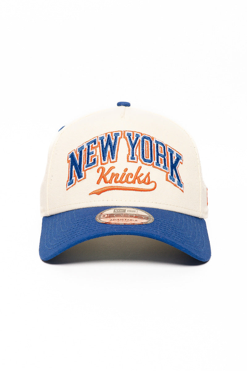 9Forty NY Knicks Chrome 2-Tone Cap