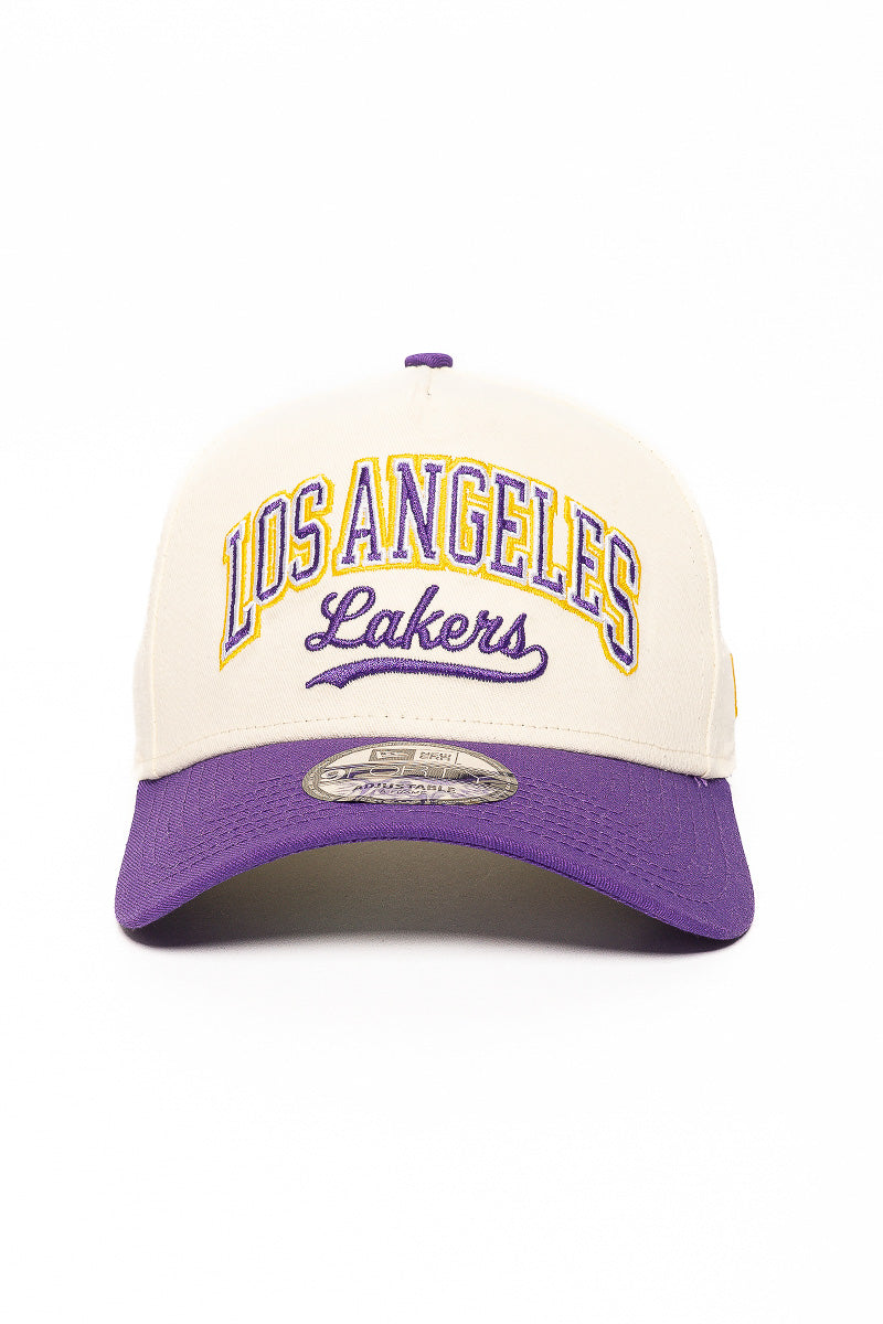 9Forty LA Lakers Chrome 2-Tone Cap
