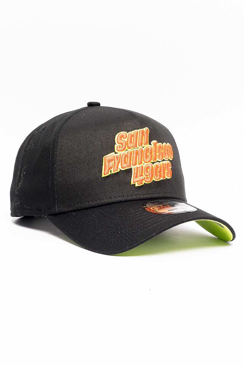 9Forty San Francisco 49ers Neon Script Cap