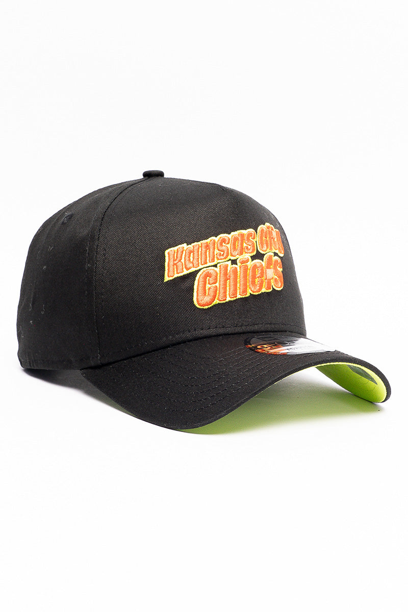 9Forty Kansas City Chiefs Neon Script Cap