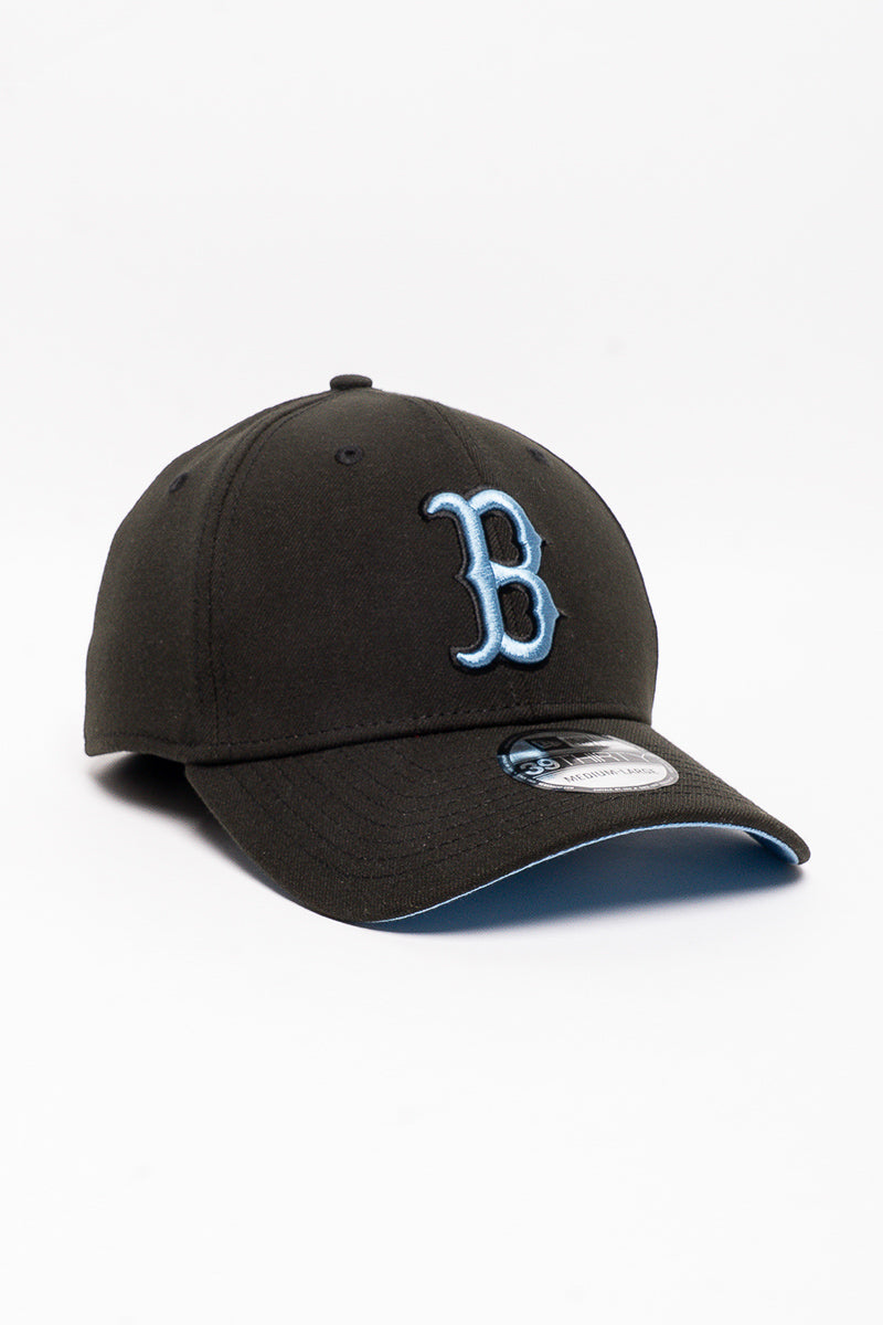39Thirty Boston Red Sox Black/Sky Blue Cap