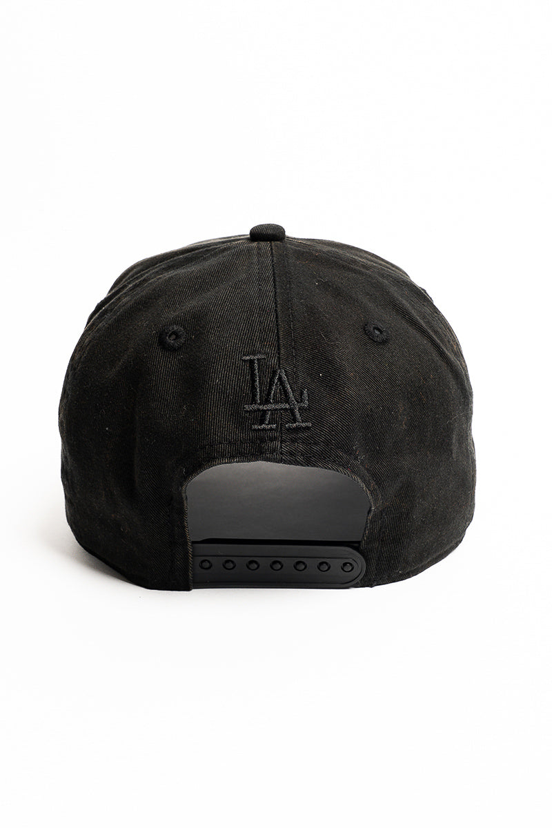 LA Dodgers 9Forty A-Frame Frayed Logo Snapback