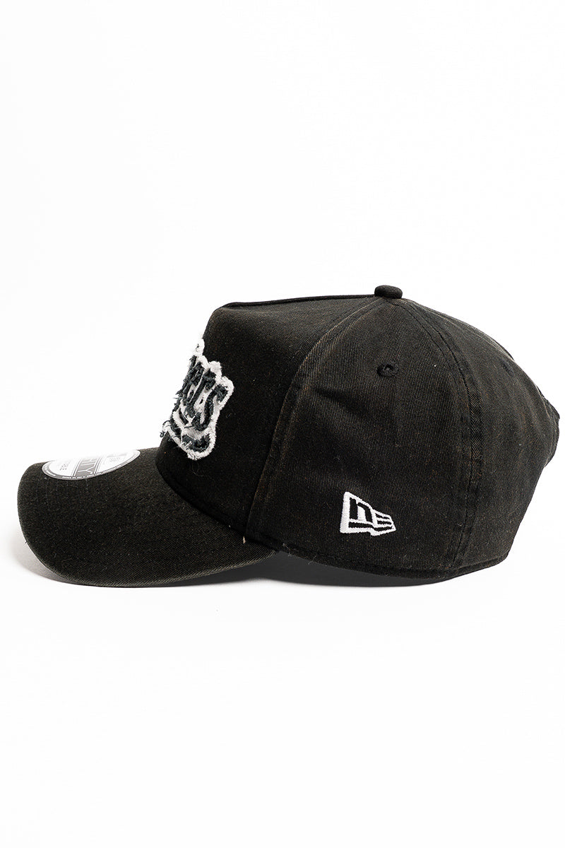 LA Dodgers 9Forty A-Frame Frayed Logo Snapback