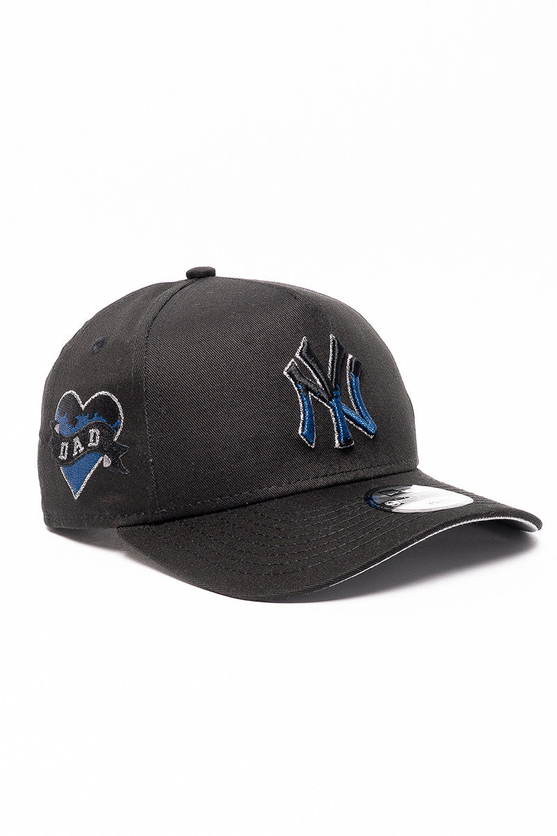 9Forty NY Yankees Kids Black/Blue Pixel Cap