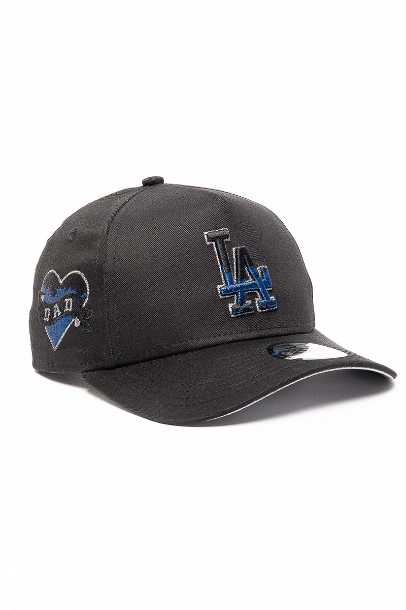 9Forty LA Dodgers Kids Black/Blue Pixel Cap
