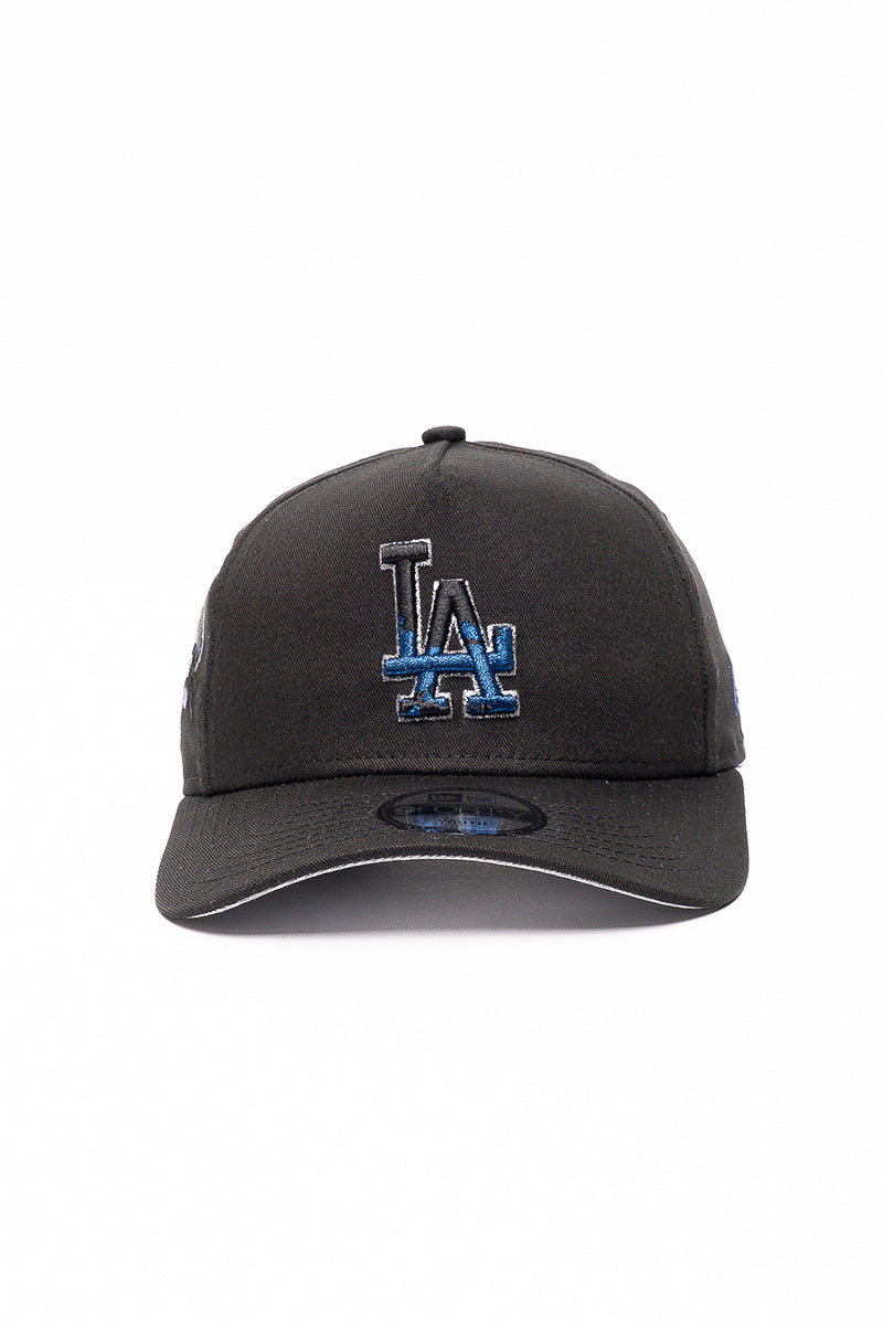 9Forty LA Dodgers Kids Black/Blue Pixel Cap