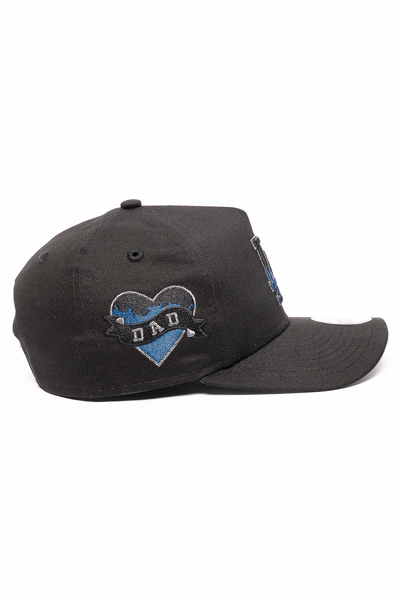 9Forty LA Dodgers Kids Black/Blue Pixel Cap