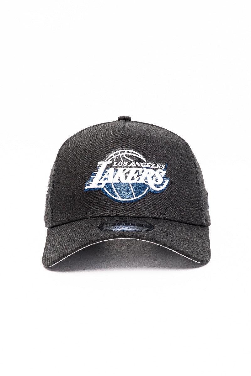 9Forty LA Lakers Black/Blue Pixel Cap