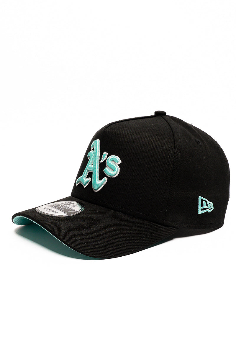 Oakland A's 9Forty Aqua Void A-Frame Snapback