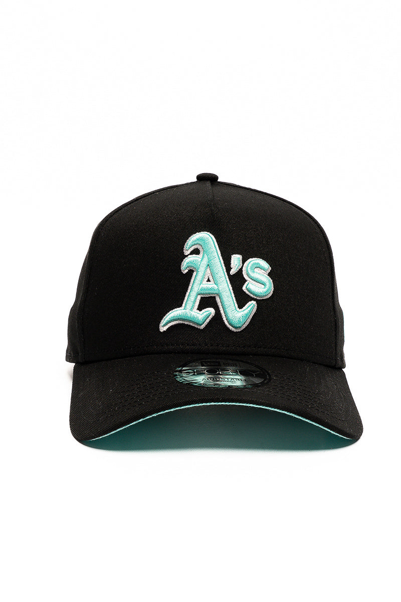 Oakland A's 9Forty Aqua Void A-Frame Snapback