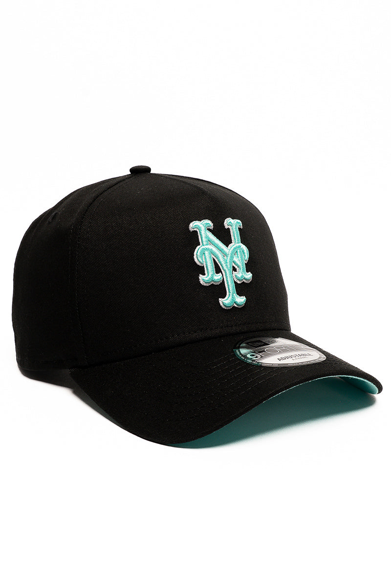 New York Mets 9Forty Aqua Void A-Frame Snapback
