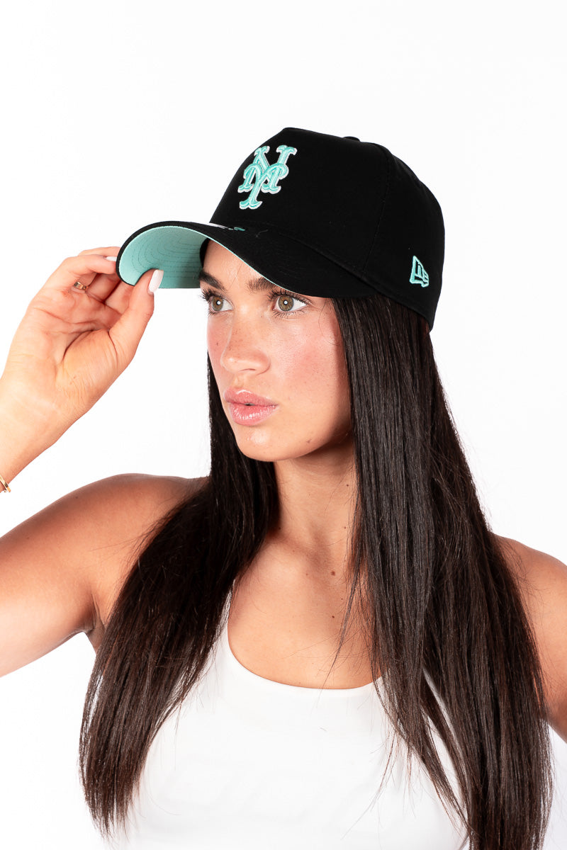 New York Mets 9Forty Aqua Void A-Frame Snapback