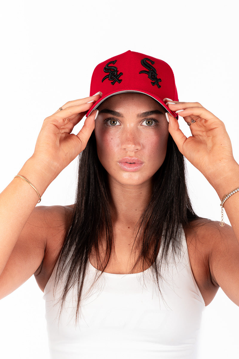 Chicago White Sox 9Forty Double Logo A-Frame Snapback