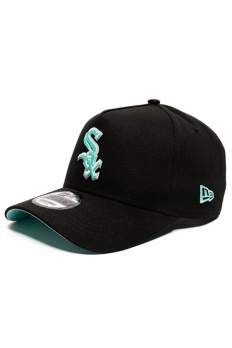Chicago White Sox 9Forty Aqua Void A-Frame Snapback