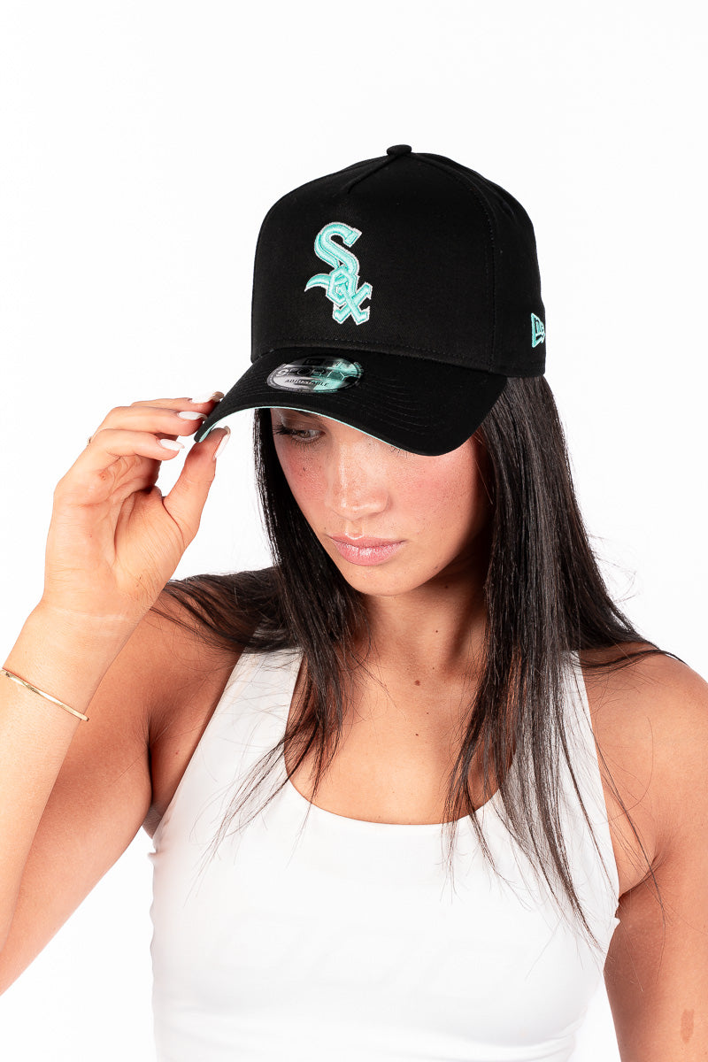 Chicago White Sox 9Forty Aqua Void A-Frame Snapback