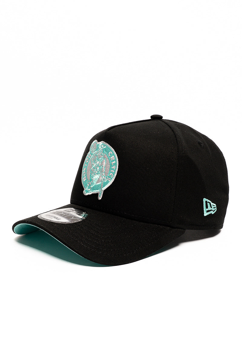 9Forty Boston Celtics Aqua Void Cap