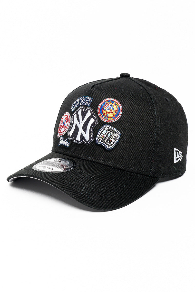 9Forty Yankees Patch Work Snapback