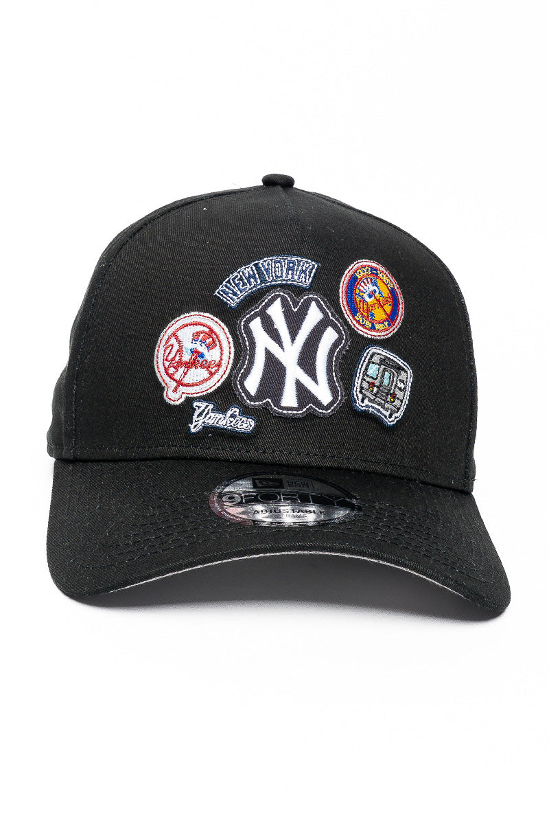 9Forty Yankees Patch Work Snapback