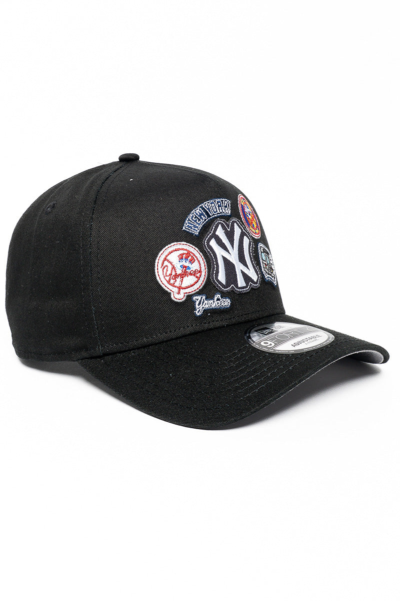 9Forty Yankees Patch Work Snapback