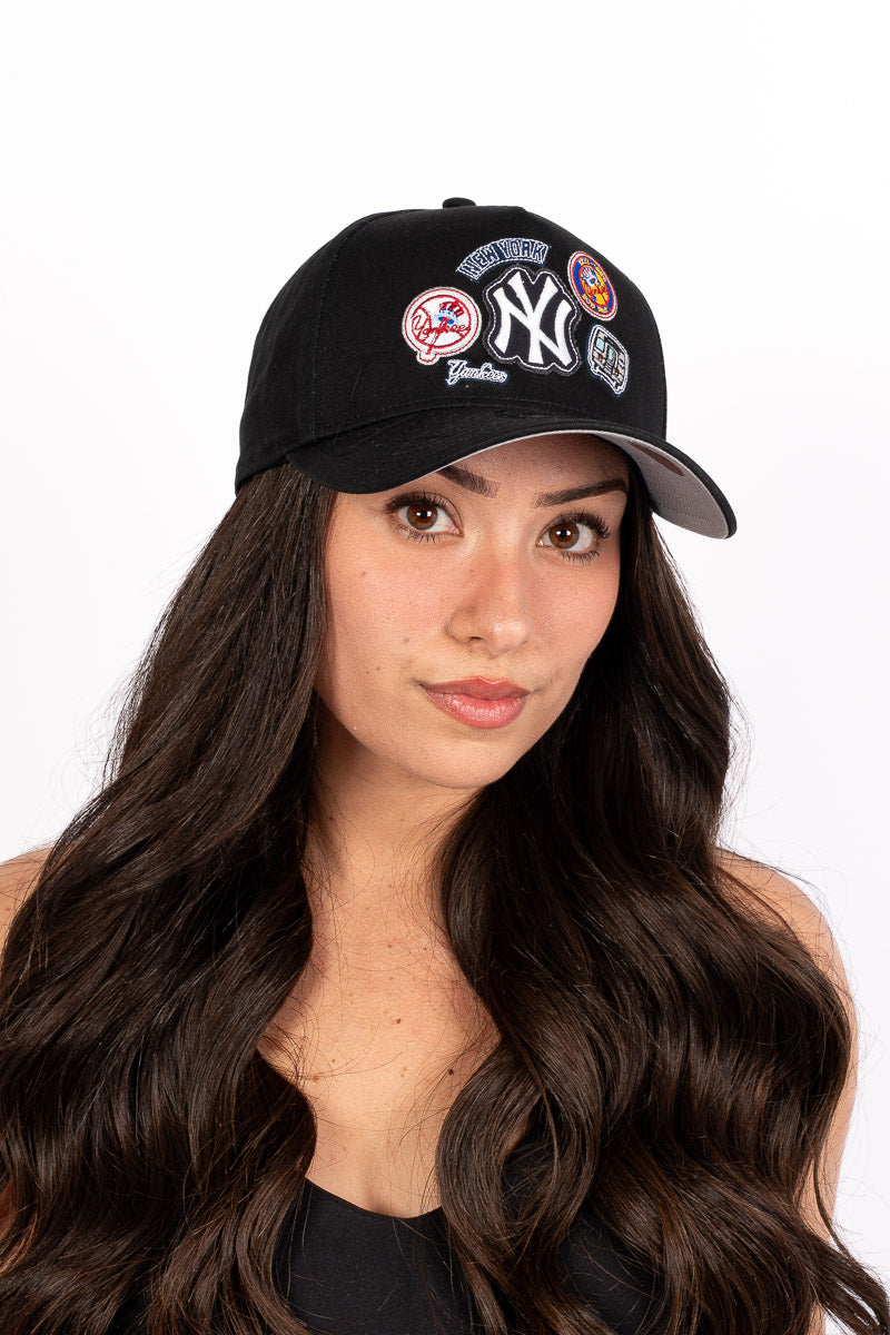 9Forty Yankees Patch Work Snapback Womens
