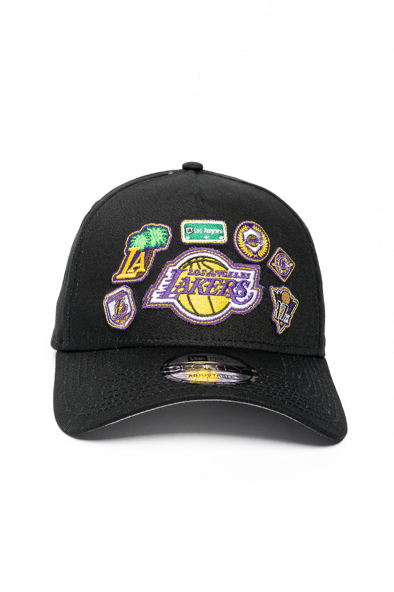 9Forty Lakers Patch Work Snapback Womens
